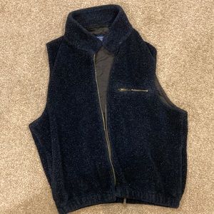 Pendleton fleece vest large